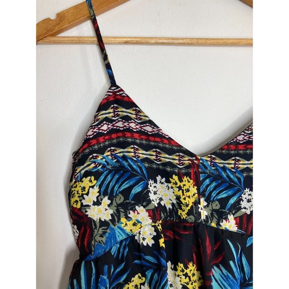 Hollister Women's Medium Floral Spaghetti Strap Tank Blouse New - Picture 2 of 12